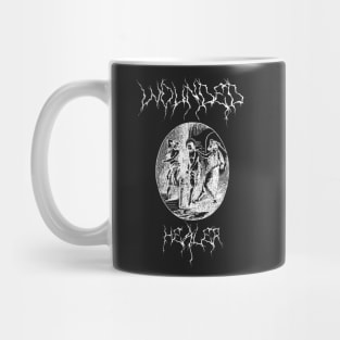 Black Metal Jesus Christ Wounded Healer Mug